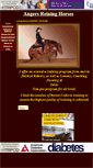 Mobile Screenshot of angersquarterhorses.tripod.com