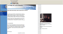 Desktop Screenshot of lucasdemariamagic.tripod.com