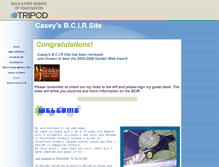 Tablet Screenshot of caseyroesner.tripod.com