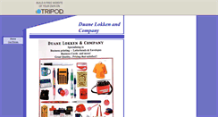 Desktop Screenshot of duanelokkenandco.tripod.com