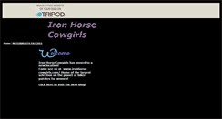 Desktop Screenshot of ironhorse-cowgirls.tripod.com
