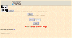 Desktop Screenshot of chrisv66madrid.tripod.com