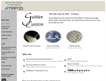 Tablet Screenshot of geddescureton.tripod.com