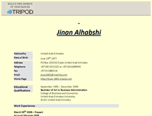 Tablet Screenshot of jinan-2001.tripod.com