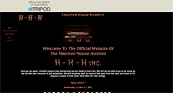 Desktop Screenshot of haunt-hunters.tripod.com