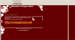 Desktop Screenshot of michellesvintagemod.tripod.com
