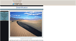 Desktop Screenshot of desertificationb.tripod.com