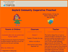 Tablet Screenshot of gccpreschool.tripod.com