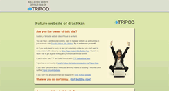 Desktop Screenshot of drashkan.tripod.com