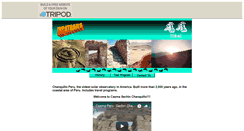 Desktop Screenshot of chanquillo.tripod.com