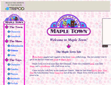 Tablet Screenshot of mapletown.tripod.com