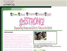 Tablet Screenshot of girlstrong.tripod.com
