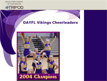 Tablet Screenshot of dayflvikings-cheer.tripod.com