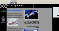Desktop Screenshot of lakecityradio.tripod.com