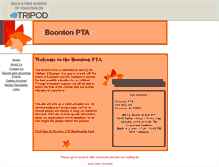 Tablet Screenshot of boontonpta.tripod.com