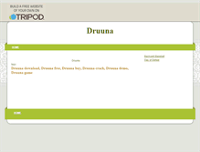 Tablet Screenshot of druuna8b22.tripod.com