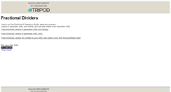 Desktop Screenshot of fractional-divider.tripod.com