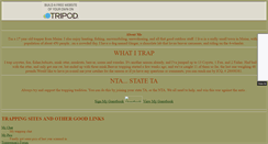 Desktop Screenshot of mainetrapper.tripod.com