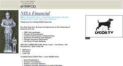 Desktop Screenshot of nisafinancial.tripod.com