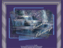 Tablet Screenshot of heavensblessings.tripod.com