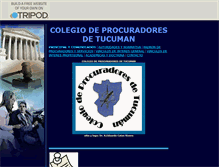 Tablet Screenshot of colprocurtuc.tripod.com