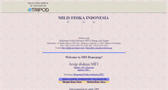 Desktop Screenshot of fisika.tripod.com