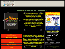 Tablet Screenshot of losmagnificosdelanoticia.tripod.com