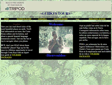 Tablet Screenshot of guidostours.tripod.com