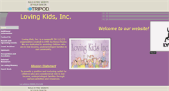 Desktop Screenshot of lovingkidsinc.tripod.com