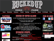 Tablet Screenshot of buckedup.tripod.com