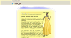 Desktop Screenshot of flower-girl-dress.tripod.com