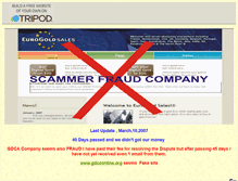 Tablet Screenshot of eurogoldsales-scam.tripod.com