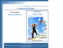 Tablet Screenshot of francineconley.tripod.com