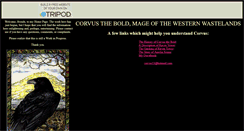 Desktop Screenshot of corvus13.tripod.com