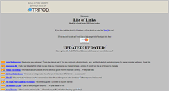 Desktop Screenshot of list-of-links.tripod.com