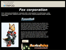 Tablet Screenshot of foxunited.tripod.com