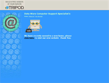 Tablet Screenshot of datawarecomputers.tripod.com