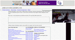 Desktop Screenshot of africanscholarship.tripod.com