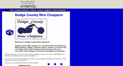 Desktop Screenshot of dcminichoppers.tripod.com