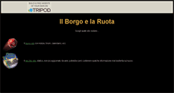 Desktop Screenshot of ilborgoelaruota.tripod.com