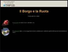 Tablet Screenshot of ilborgoelaruota.tripod.com