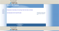 Desktop Screenshot of mikesmechanics.tripod.com