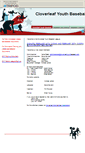 Mobile Screenshot of cloverleafyouthbaseball.tripod.com