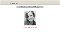 Desktop Screenshot of elizabethmcgovern.tripod.com