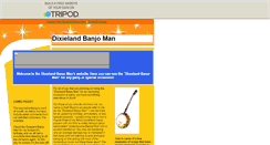 Desktop Screenshot of dixielandbanjo.tripod.com