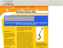 Tablet Screenshot of dixielandbanjo.tripod.com