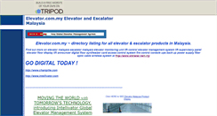 Desktop Screenshot of elevatormalaysia.tripod.com