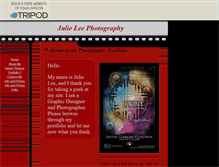 Tablet Screenshot of julieleegraphics.tripod.com