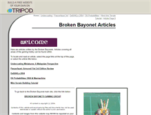 Tablet Screenshot of bayonetarticles.tripod.com