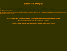 Tablet Screenshot of direcestrategica.pe.tripod.com